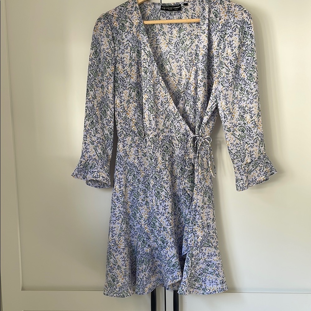 Fifth Label Floral Wrap Dress